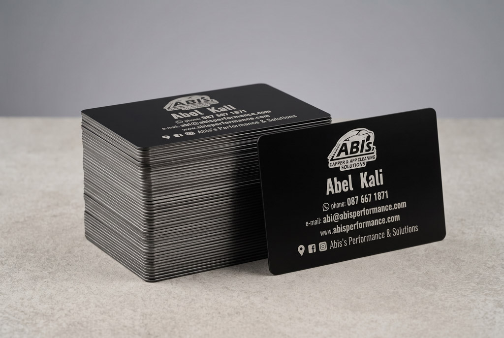 Aluminium Business Cards